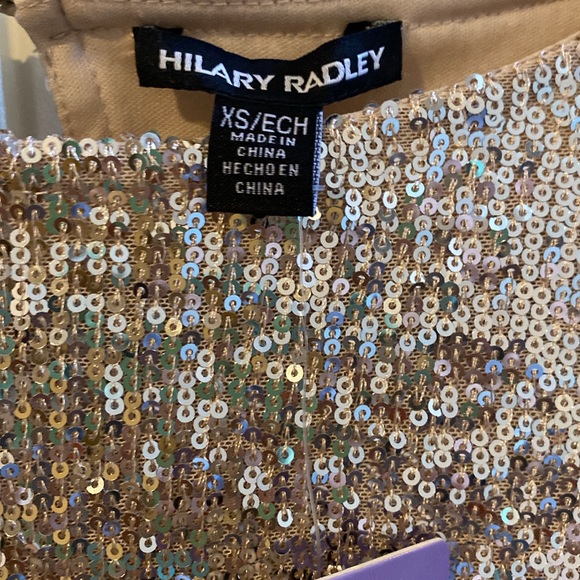 Hilary Radley Sequined top NWT - Picture 4 of 6